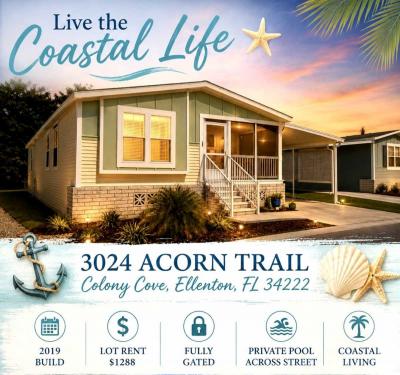 Mobile Home at 3024 Acorn Trail Ellenton, FL 34222