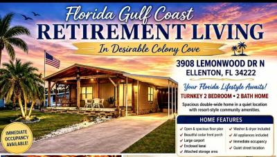 Mobile Home at 3908 Lemonwood Dr N Ellenton, FL 34222