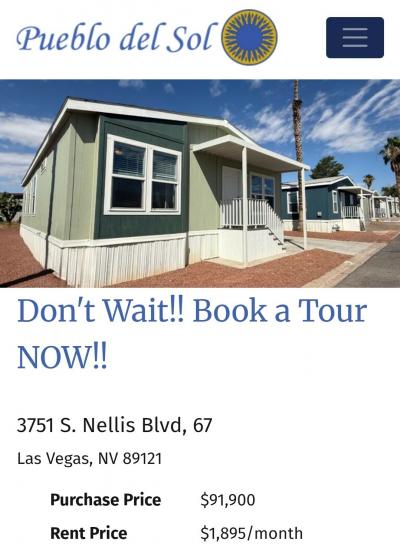 Photo 2 of 8 of home located at 3751 S. Nellis Blvd Las Vegas, NV 89121