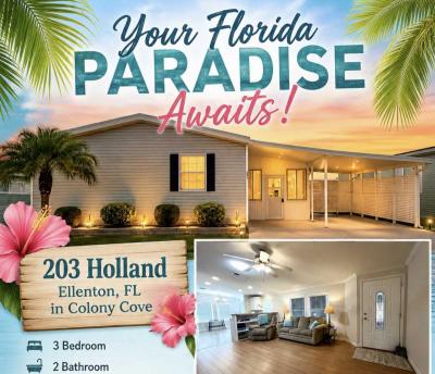 Mobile Home at 203 Holland St Ellenton, FL 34222