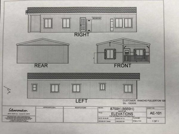 2026 Silvercrest Mobile Home For Sale