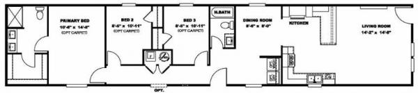 2025 Clayton Homes Inc Blazer Extreme Mobile Home