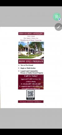 2025 2BA/2BA Manufactured Home
