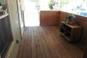 Another view of deck