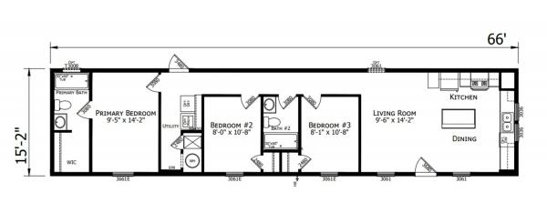 2026 Champion CHPR1666H32P07 Mobile Home