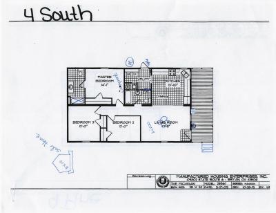 Mobile Home at 12921 Springfield Rd. #S04 New Springfield, OH 44443