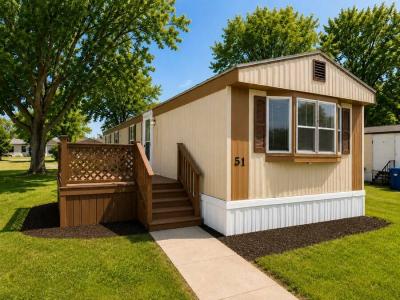 Mobile Home at 20828 Alliger Road Lot #51 Monroeville, IN 46773