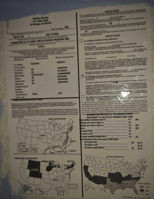 2004 Clayton Homes freedom 3 bedroom Manufactured Home