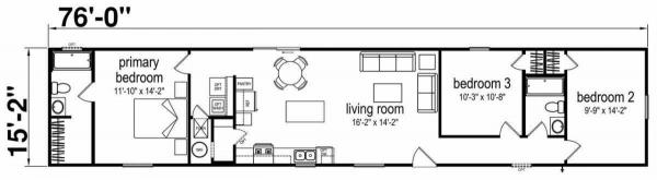 Floor plan of home