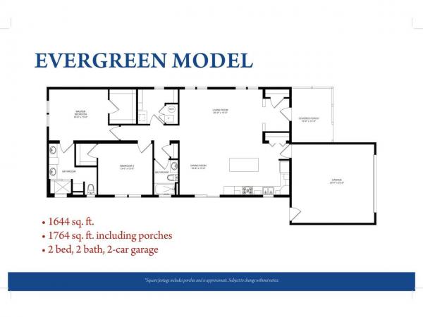 2014 Hi Tech Evergreen Manufactured Home