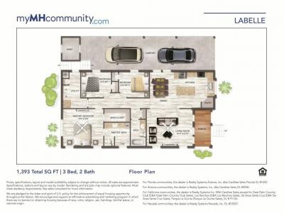Mobile Home at 7309 43rd Way N # 641 Riviera Beach, FL 33404