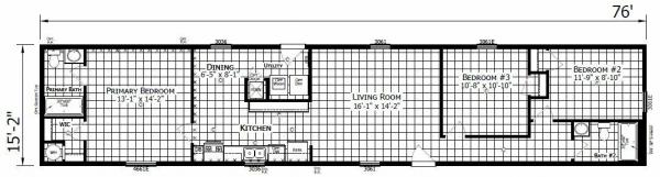 Photo 1 of 1 of home located at 49601 Au Lac Drive East Lot 201 Chesterfield, MI 48051