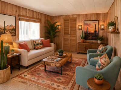 Photo 4 of 11 of home located at 3104 E. Broadway, Lot #332 Mesa, AZ 85204