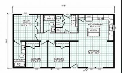 Mobile Home at 3101 River Rd., Lot #6 Sodus, MI 49126