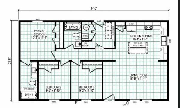Photo 1 of 1 of home located at 3101 River Rd., Lot #6 Sodus, MI 49126