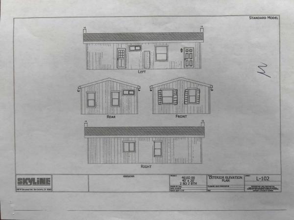 2026 Skyline Mobile Home For Sale