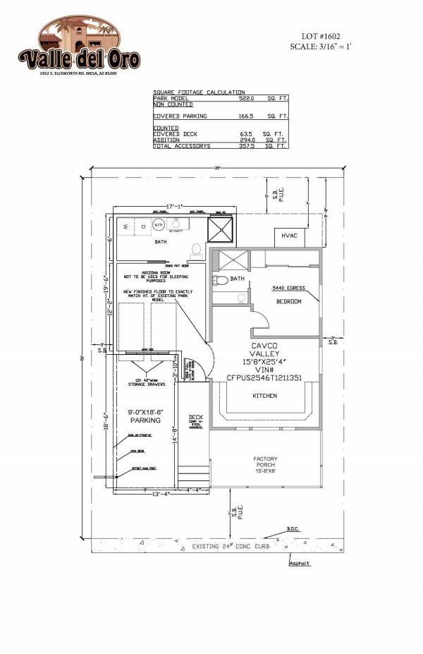 2026 Cavco Valley Mobile Home