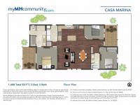 2022 Palm Harbor - Plant City Casa Marina Mobile Home