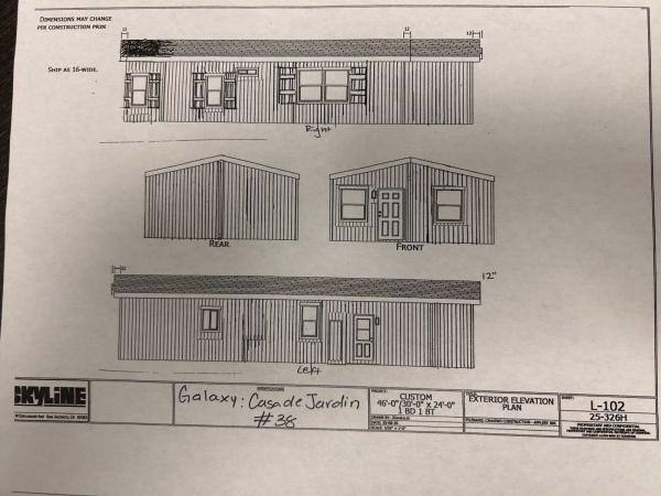2026 Skyline Mobile Home For Sale