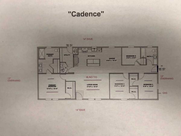 Floor plan of home