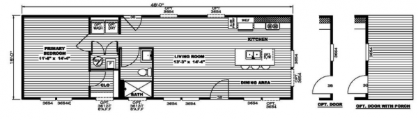 2026 Clayton Lakeside with porch   Home