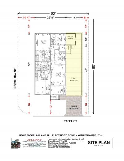 Photo 3 of 3 of home located at 1 Tafel Court Lot 1062 Fort Myers, FL 33908