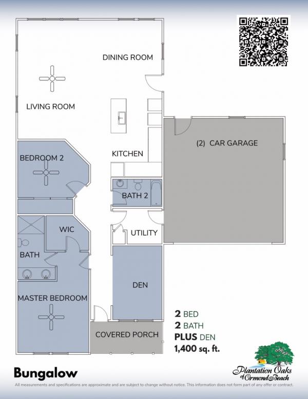 Floor plan of home