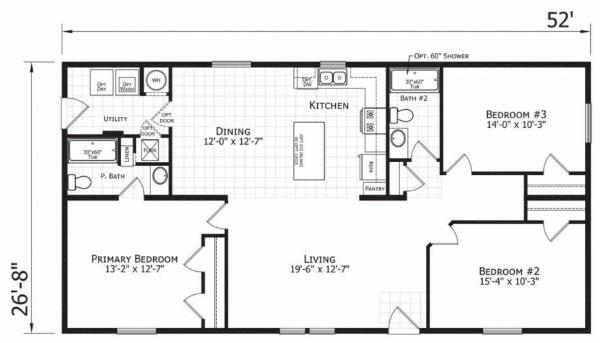 Photo 1 of 1 of home located at 13896 Alaska Ave Lot 290 Eagle, MI 48822
