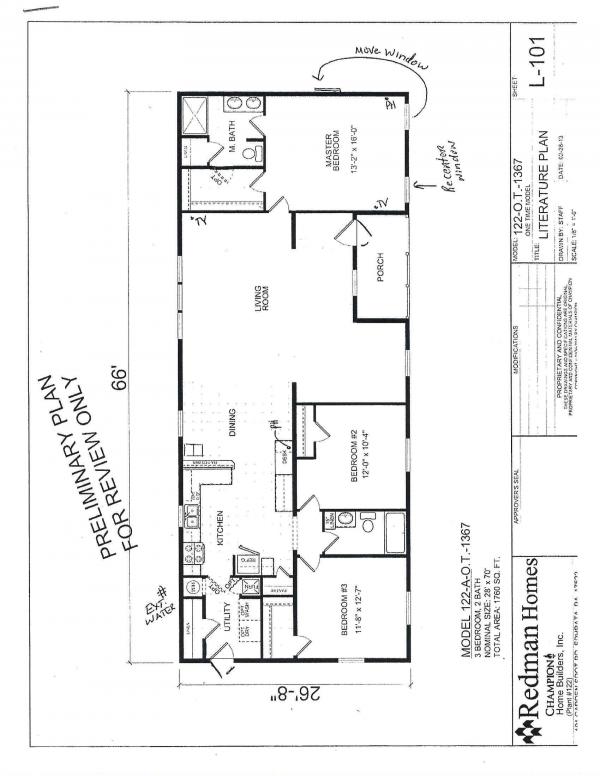 2013 Champion Manufactured Home
