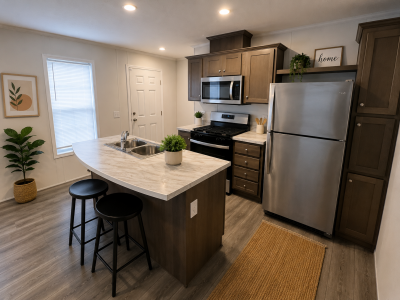 Mobile Home at 15962 Villaire #448   Clinton Township, MI 48038