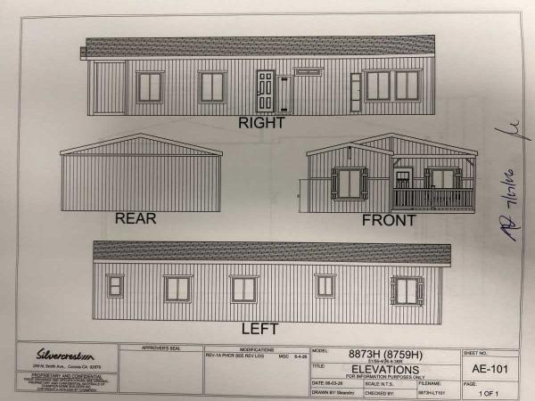 2026 Silvercrest Mobile Home For Sale