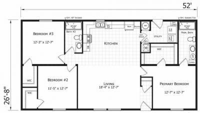 Mobile Home at 13771 Colorado Way Lot 253 Eagle, MI 48822