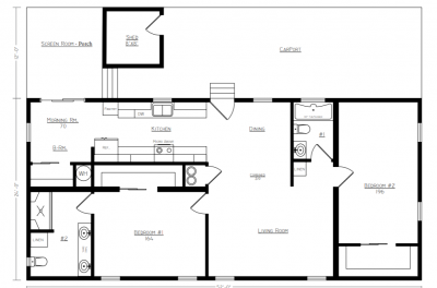 Photo 4 of 5 of home located at 3000 Us Hwy 17/92 W, Lot #102 Haines City, FL 33844