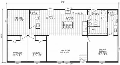 Mobile Home at 913 Bibler St Lot Bb913 Lebanon, IN 46052