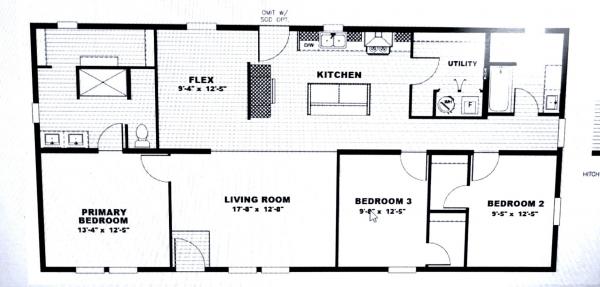 2026 Clayton 51TMP28563B Mobile Home