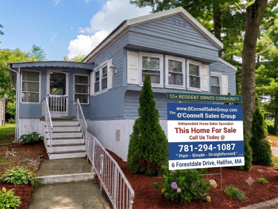 Mobile Home at 6 Forestdale Drive Halifax, MA 02338
