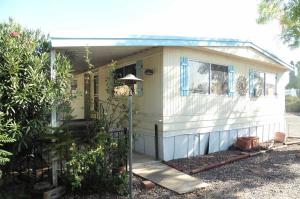 Nicely landscaped and fenced side yard