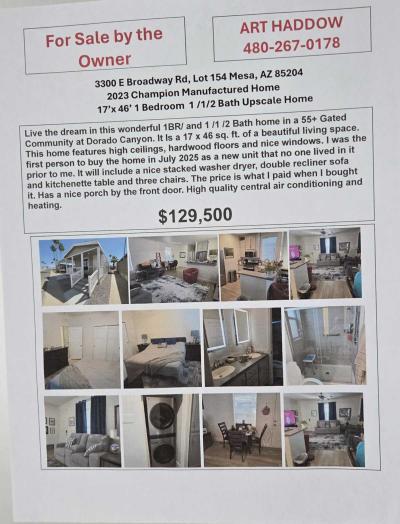 Photo 2 of 12 of home located at 3300 East Broadway Road Mesa, AZ 85204
