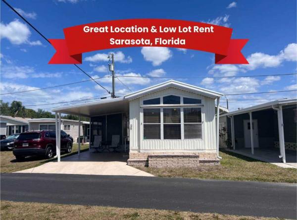 Photo 1 of 2 of home located at 7020 Captain Kidd Ave, Lot 26 Sarasota, FL 34231