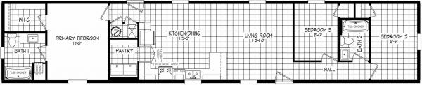 Photo 1 of 2 of home located at 2518 Lawndale Road Lot 275 Grand Forks, ND 58201