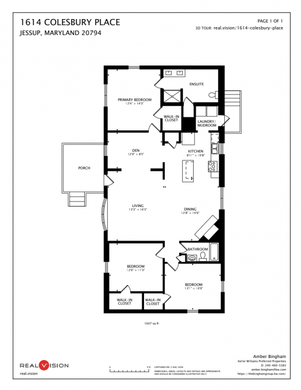 Floor plan of home