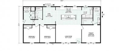 Mobile Home at 8094 Birchwood Dr. Birch Run, MI 48415