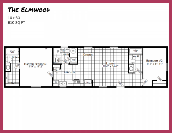 Floor plan of home