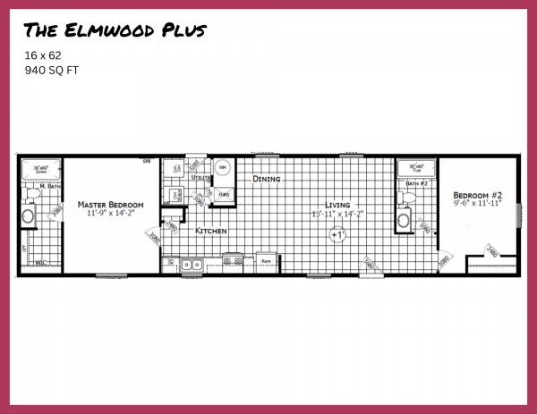 Floor plan of home