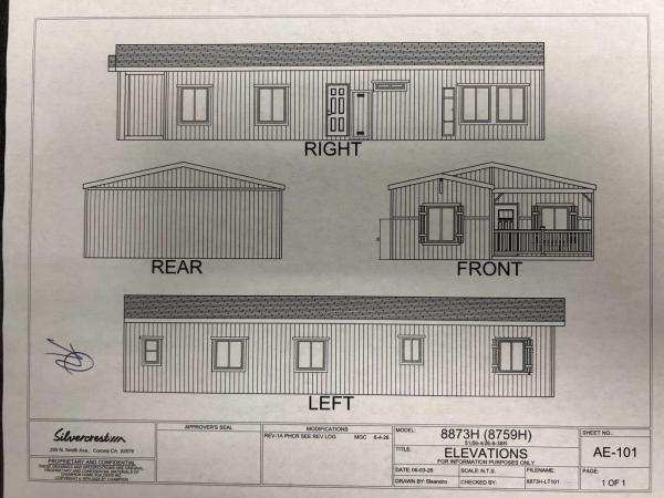 2026 Silvercrest Mobile Home For Sale