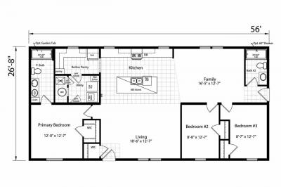 Mobile Home at 8783 Tanglewood Trail Lot 952 West Olive, MI 49460