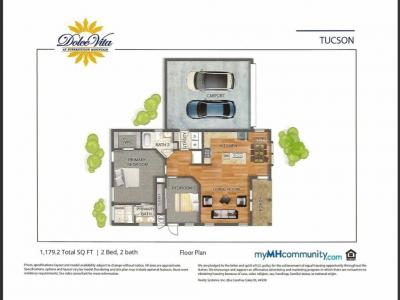 Photo 3 of 8 of home located at 3301 S Goldfield Road Lot 5132 Apache Junction, AZ 85119
