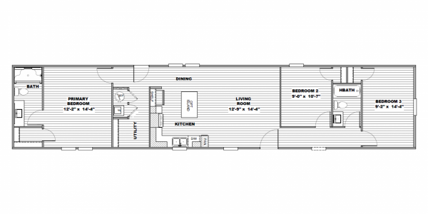 Floor plan of home
