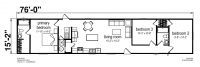 2026 Champion CHPR1676H32P06 Mobile Home