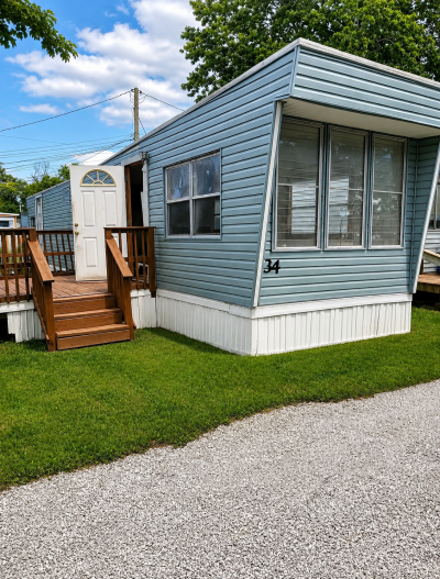 Mobile Home at 425 Monroe Ave Lot 34 Findlay, OH 45840